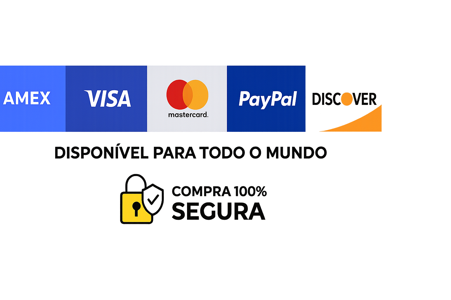 Métodos de pago seguros.